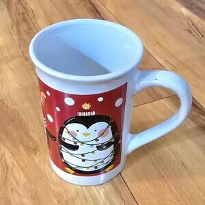 Penguin Christmas Coffee Mug Cup